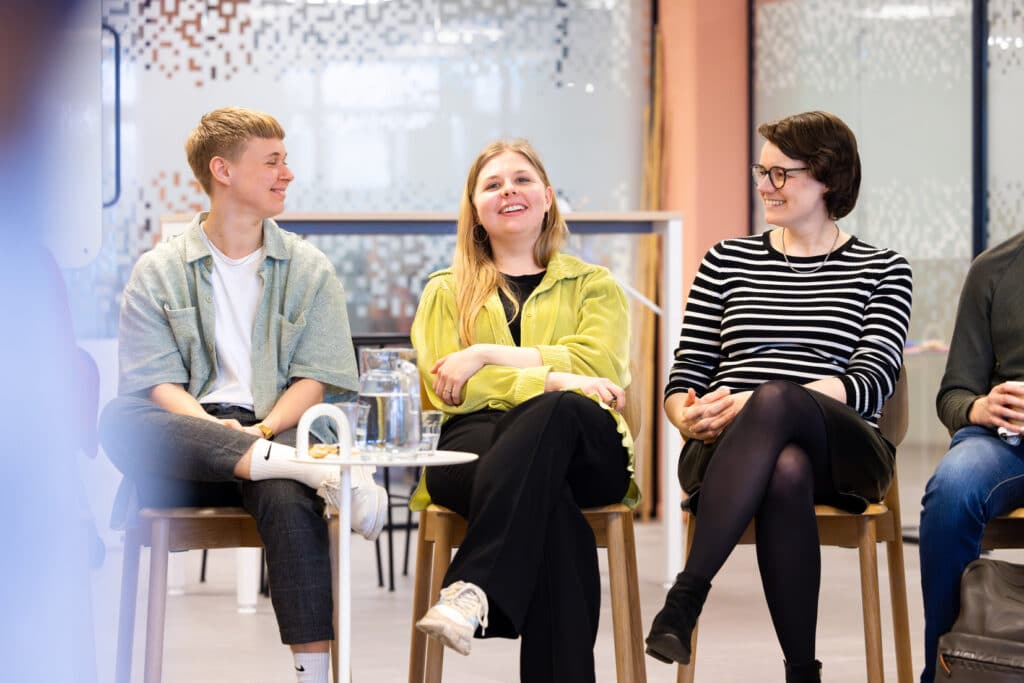 Collega's in gesprek