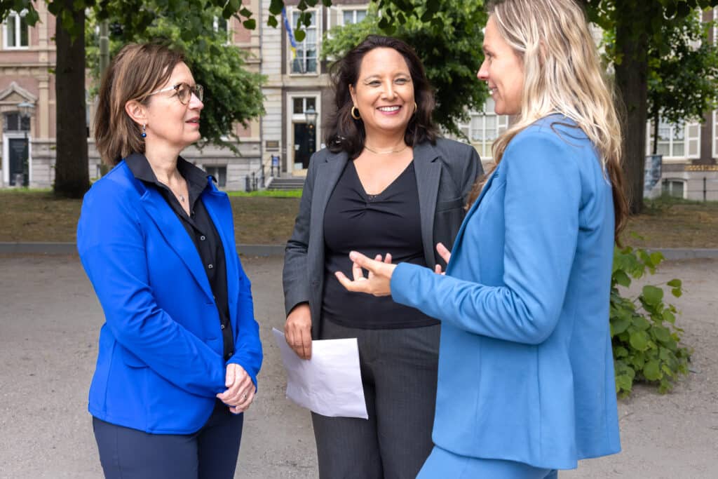 Collega's in gesprek