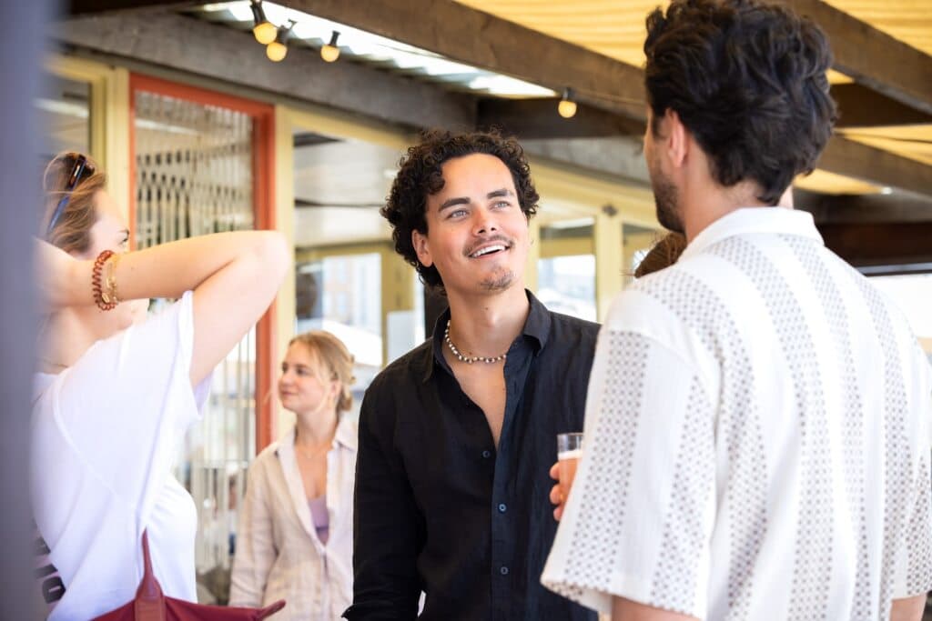 1 op 1 gesprek tijdens een VIT-vrijdag
