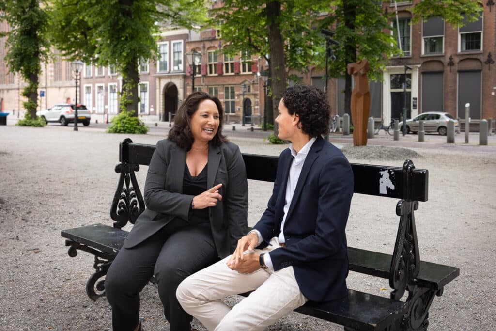 Collega's in overleg